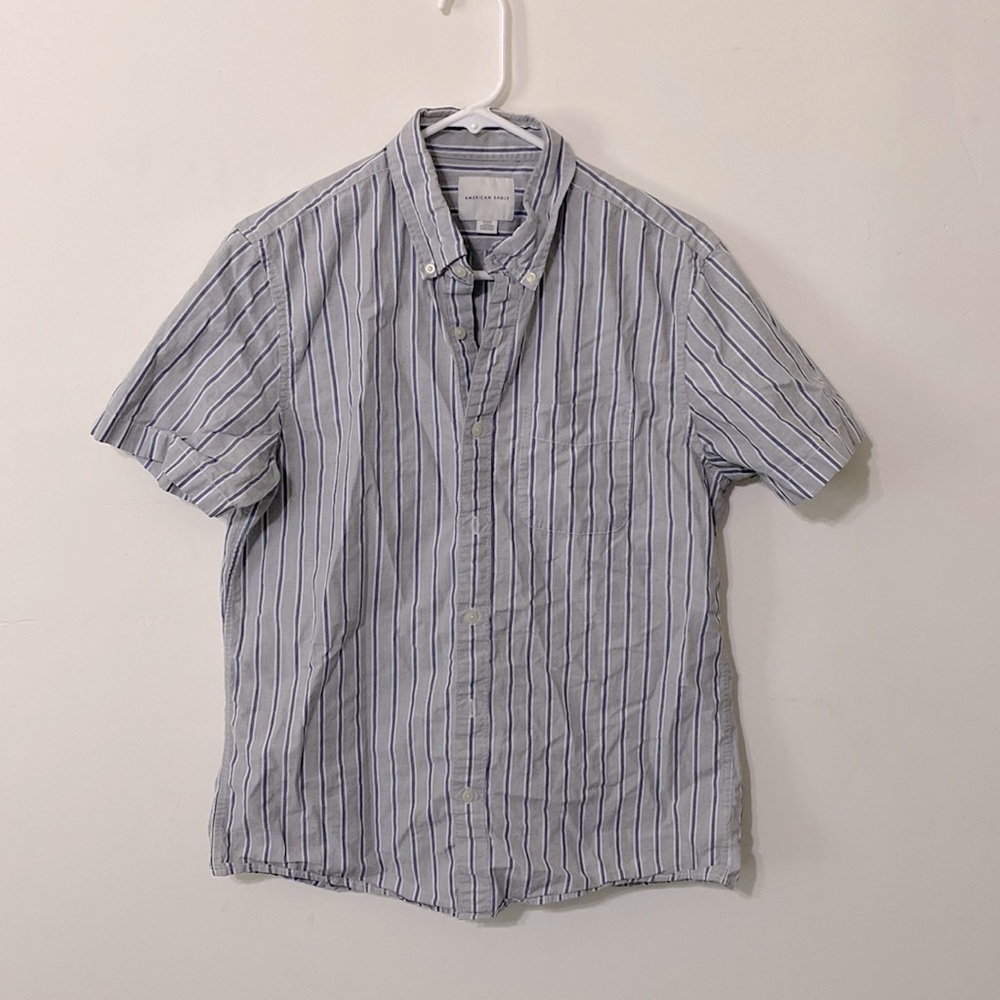 American Eagle short sleeve button up